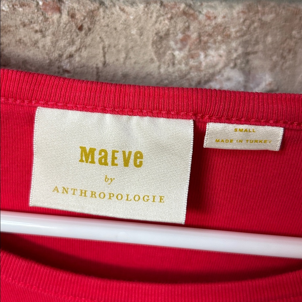 Maeve‎ by Anthropologie Flouncy Bell long Sleeve Round neck Top Women’s Size S - Picture 4 of 7
